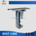 Movable cold rolled steel under desk CPU holder